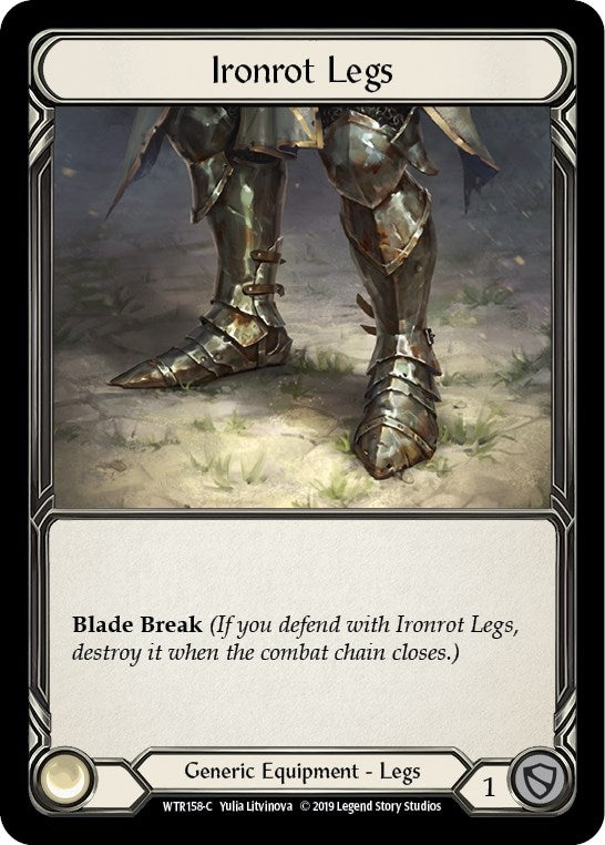 Image for Ironrot Legs (WTR158) (Welcome to Rathe) - Flesh and Blood TCG