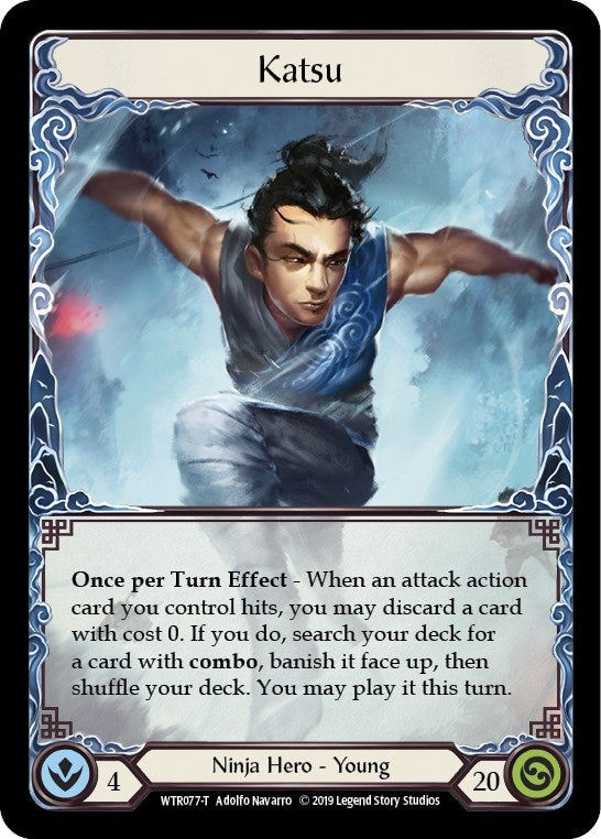 Image for Katsu // Quicken (WTR077 // WTR225) (Welcome to Rathe) - Flesh and Blood TCG