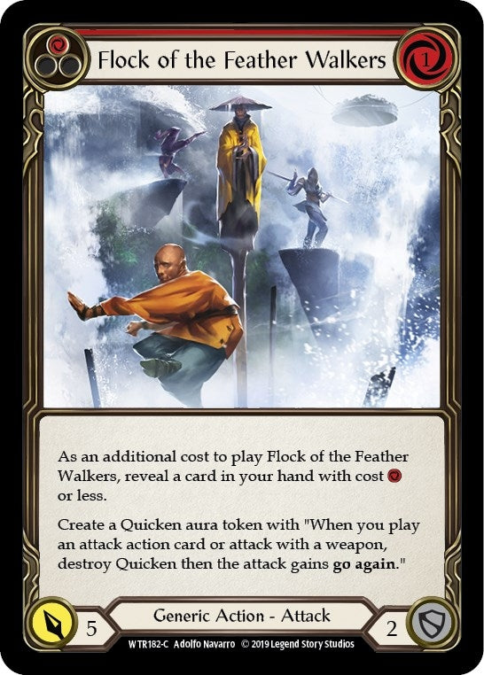 Image for Flock of the Feather Walkers (Red) (WTR182) (Welcome to Rathe) - Flesh and Blood TCG
