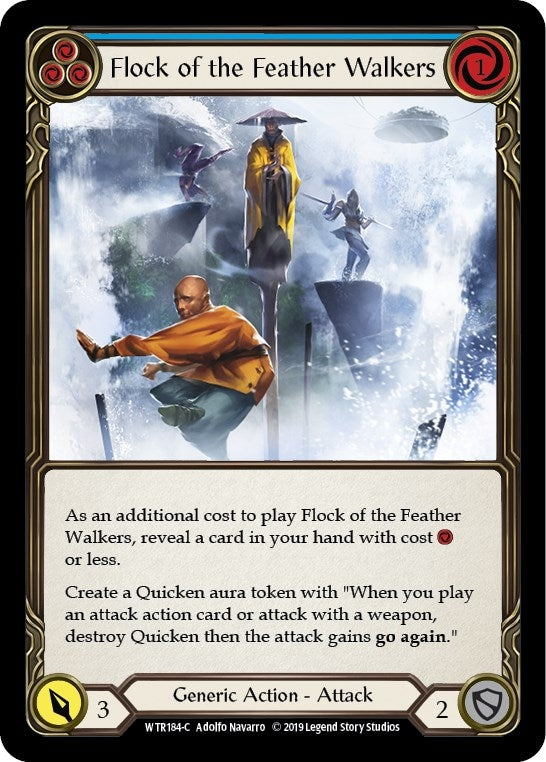 Image for Flock of the Feather Walkers (Blue) (WTR184) (Welcome to Rathe) - Flesh and Blood TCG