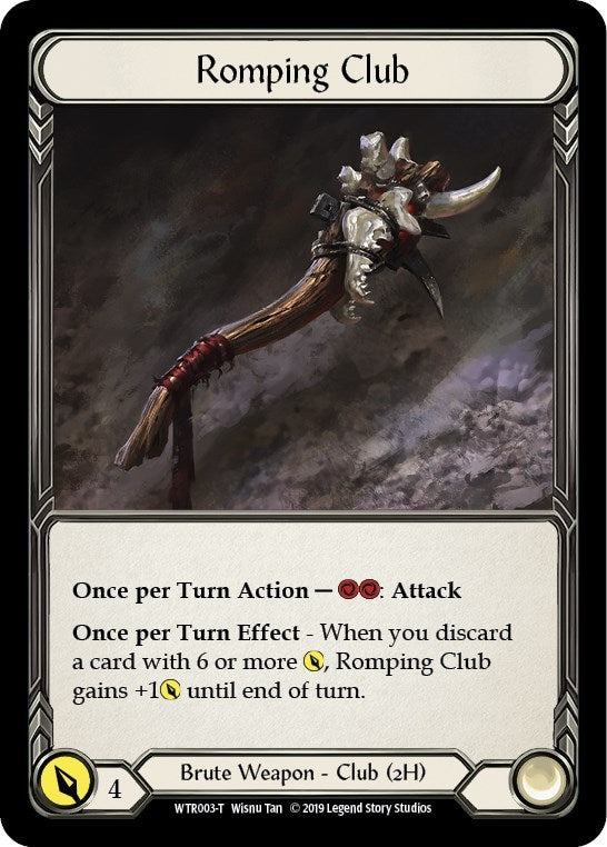 Image for Romping Club // Seismic Surge (WTR003 // WTR075) (Welcome to Rathe) - Flesh and Blood TCG