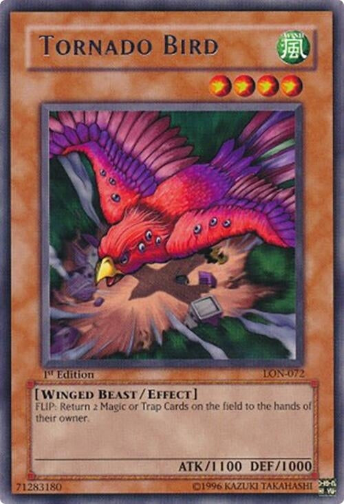 Image for Tornado Bird (LON-072) (Labyrinth of Nightmare) (LON) - YuGiOh
