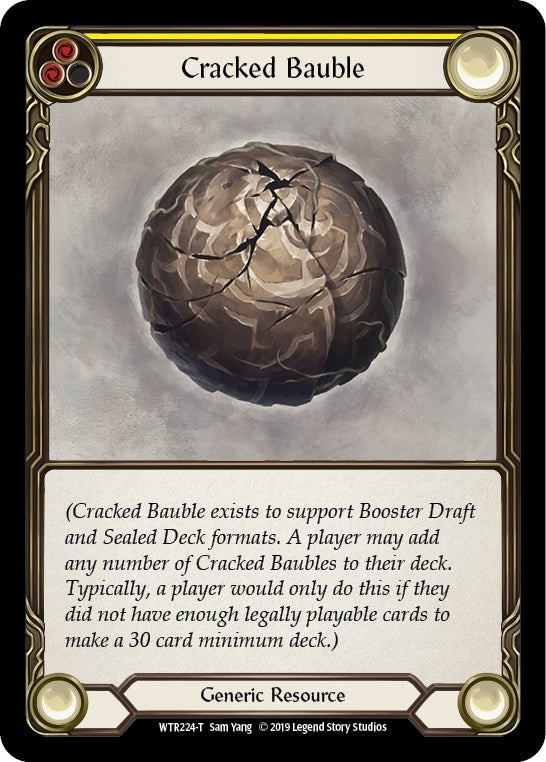 Image for Cracked Bauble (WTR224) (Welcome to Rathe) - Flesh and Blood TCG