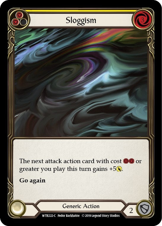 Image for Sloggism (Yellow) (WTR222) (Welcome to Rathe) - Flesh and Blood TCG