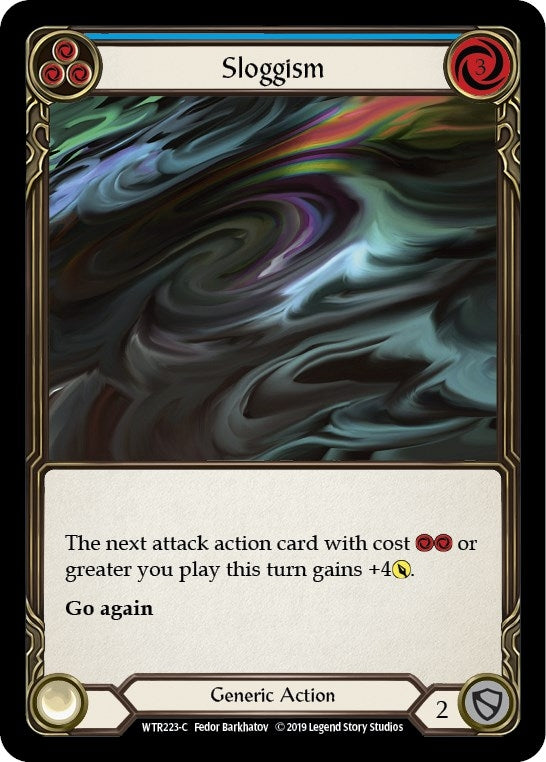 Image for Sloggism (Blue) (WTR223) (Welcome to Rathe) - Flesh and Blood TCG