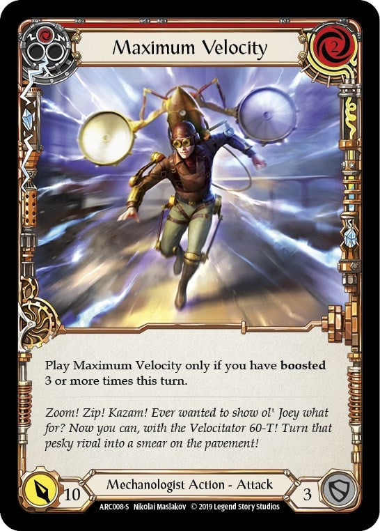 Maximum Velocity (ARC008) (Arcane Rising)