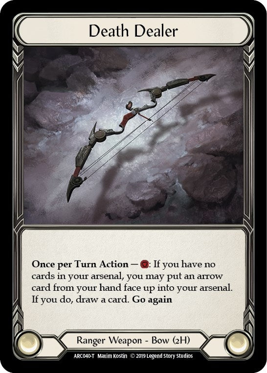 Image for Death Dealer // Nebula Blade (ARC040 // ARC077) (Arcane Rising) - Flesh and Blood TCG