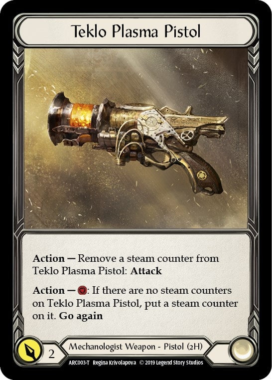 Teklo Plasma Pistol // Viserai (ARC003 // ARC076) (Arcane Rising)