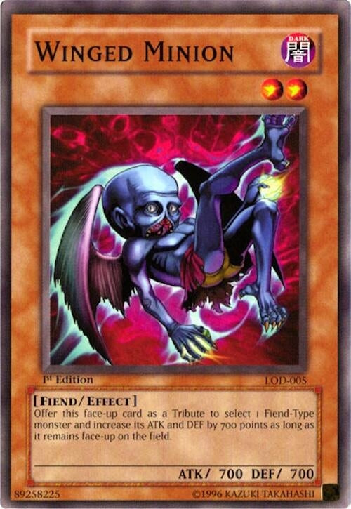 Image for Winged Minion (LOD-005) (Legacy of Darkness) - YuGiOh