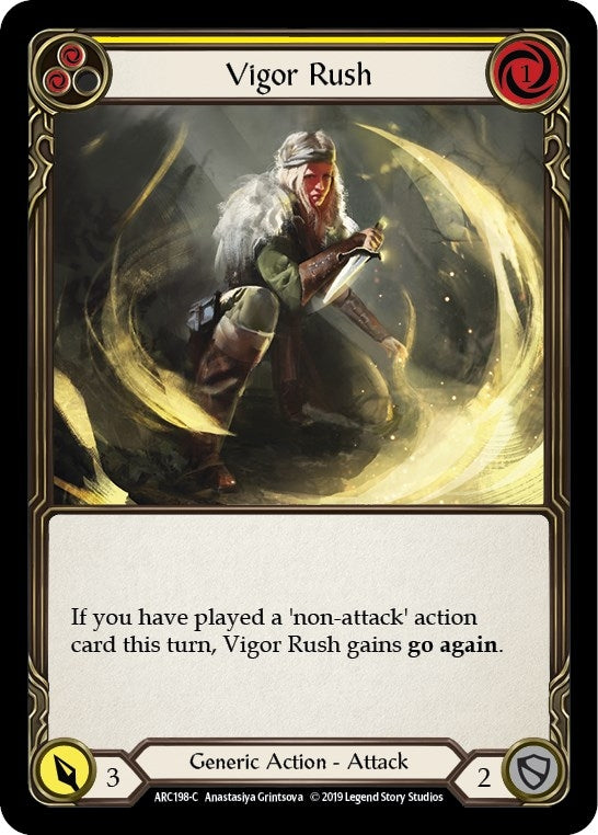 Vigor Rush (Yellow) (ARC198) (Arcane Rising)