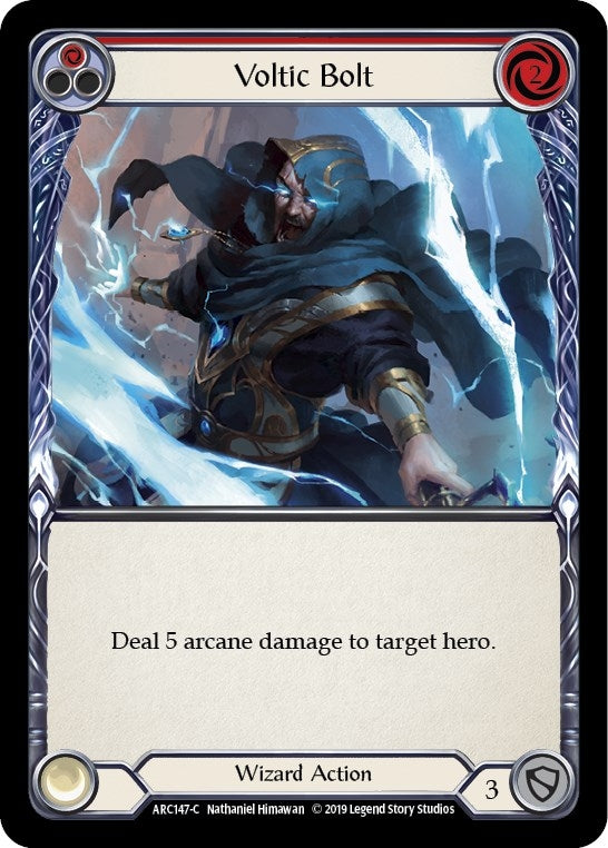 Image for Voltic Bolt (Red) (ARC147) (Arcane Rising) - Flesh and Blood TCG