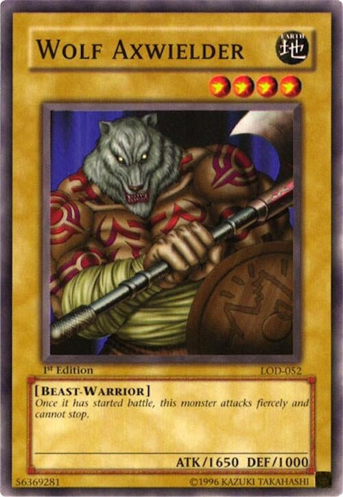 Image for Wolf Axwielder (LOD-052) (Legacy of Darkness) - YuGiOh