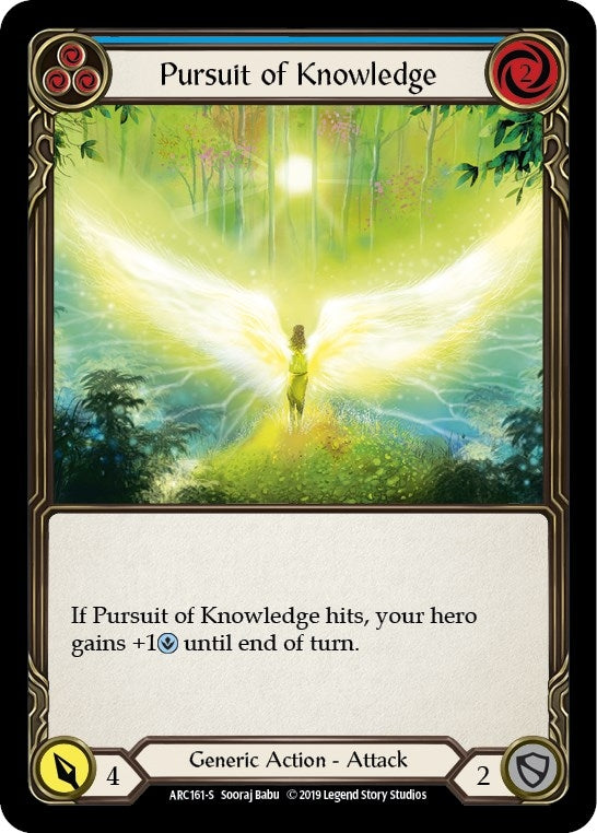 Image for Pursuit of Knowledge (ARC161) (Arcane Rising) - Flesh and Blood TCG