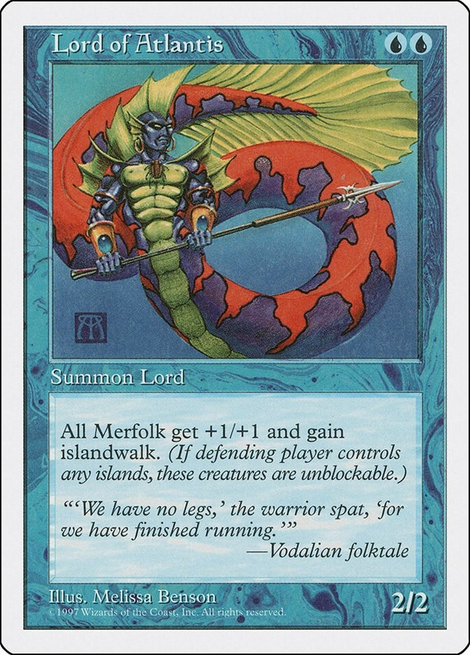 Image for Lord of Atlantis (Fifth Edition) - Magic: The Gathering