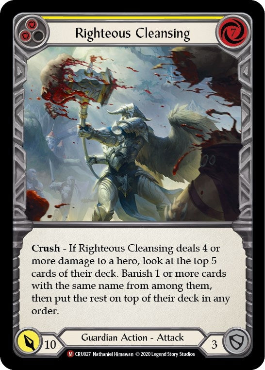 Righteous Cleansing (CRU027) (Crucible of War)