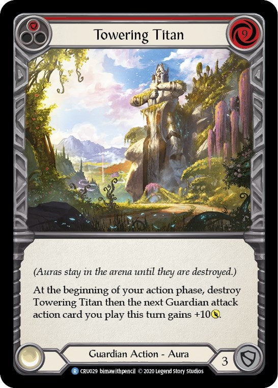 Towering Titan (Red) (CRU029) (Crucible of War)