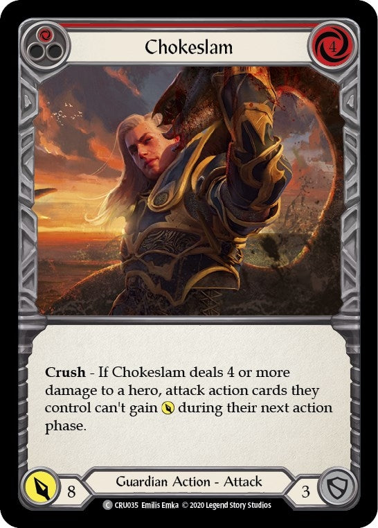 Chokeslam (Red) (CRU035) (Crucible of War)
