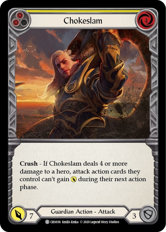 Chokeslam (Yellow) (CRU036) (Crucible of War)