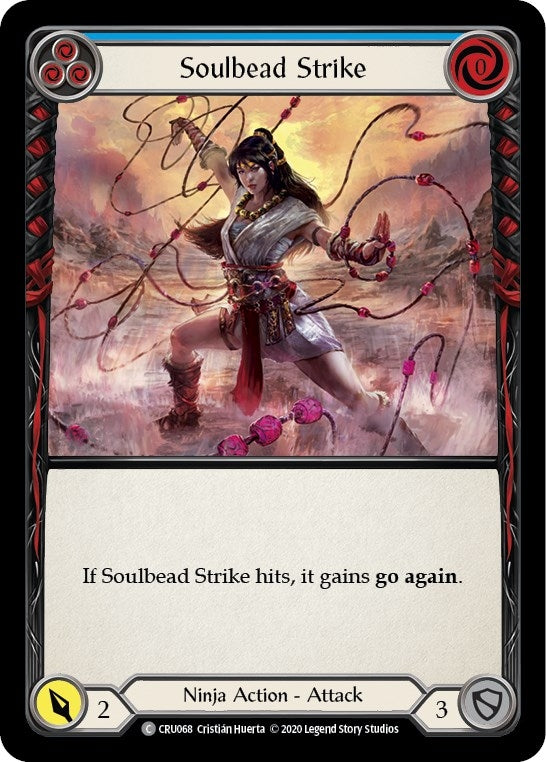 Soulbead Strike (Blue) (CRU068) (Crucible of War)