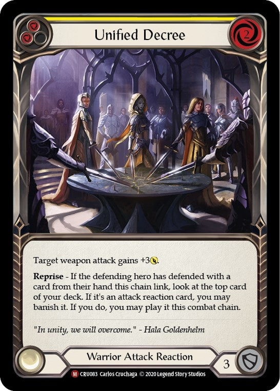Unified Decree (CRU083) (Crucible of War)