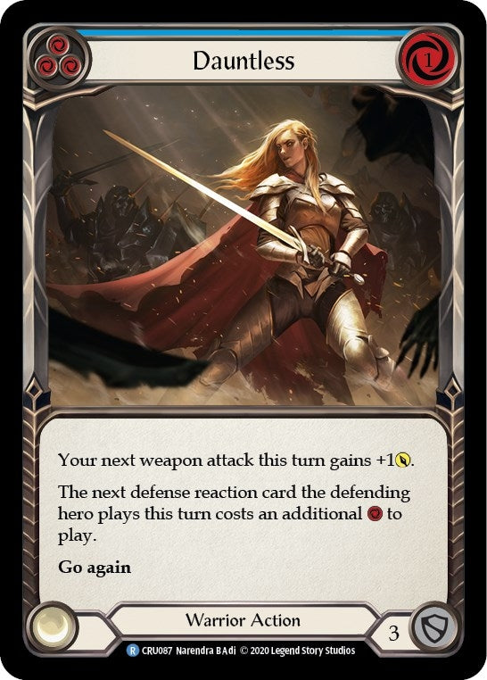 Dauntless (Blue) (CRU087) (Crucible of War)