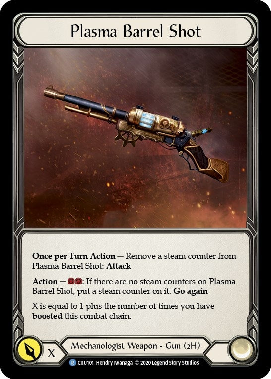 Plasma Barrel Shot (CRU101) (Crucible of War)
