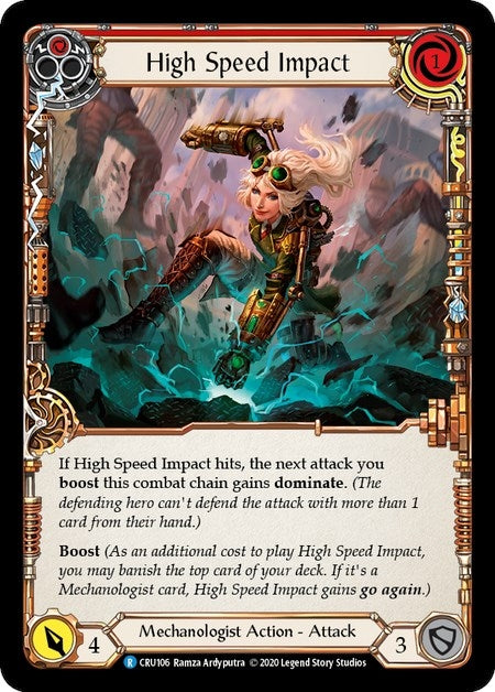 High Speed Impact (Red) (CRU106) (Crucible of War)