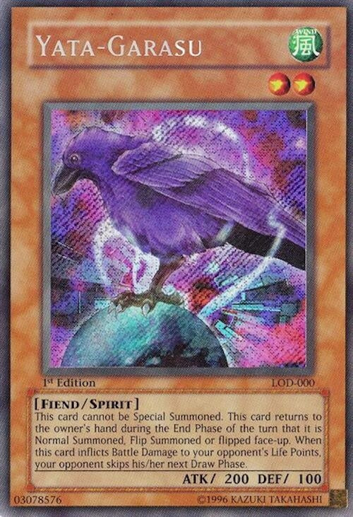 Image for Yata-Garasu (LOD-000) (Legacy of Darkness) - YuGiOh