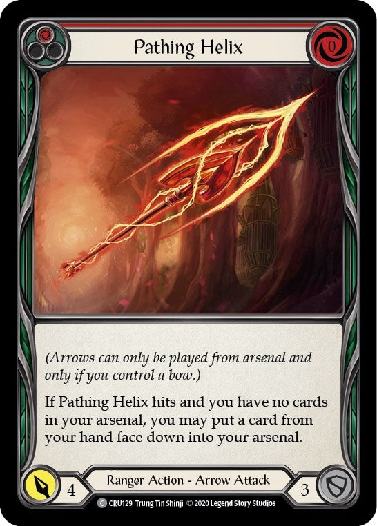 Pathing Helix (Red) (CRU129) (Crucible of War)