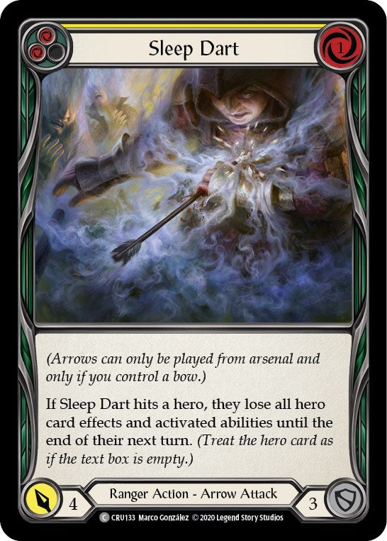 Sleep Dart (Yellow) (CRU133) (Crucible of War)