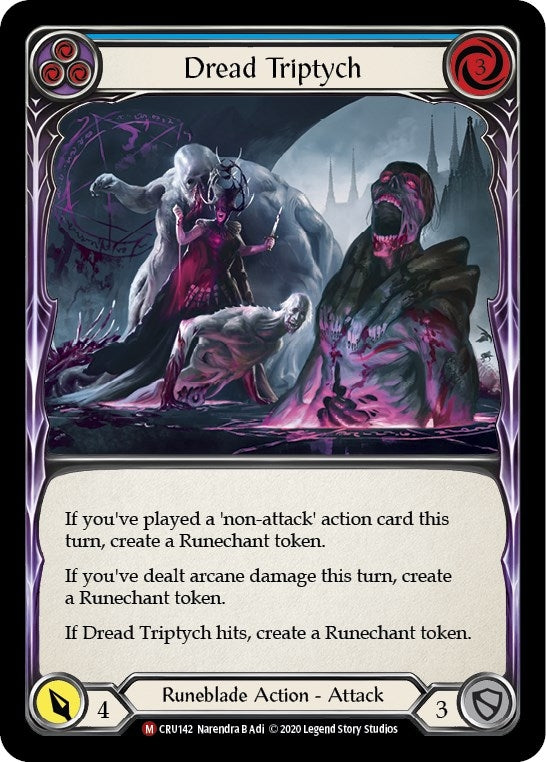 Image for Dread Triptych (CRU142) (Crucible of War) - Flesh and Blood TCG