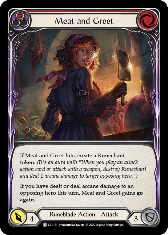 Meat and Greet (Red) (CRU151) (Crucible of War)