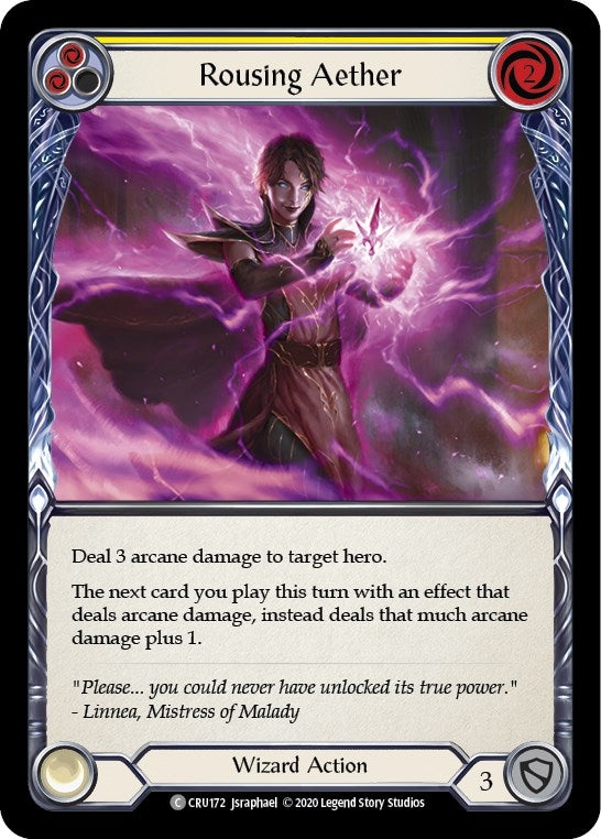 Rousing Aether (Yellow) (CRU172) (Crucible of War)