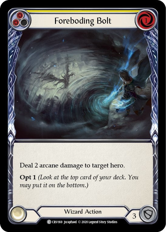 Foreboding Bolt (Yellow) (CRU169) (Crucible of War)