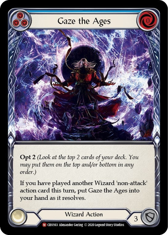 Gaze the Ages (CRU163) (Crucible of War)