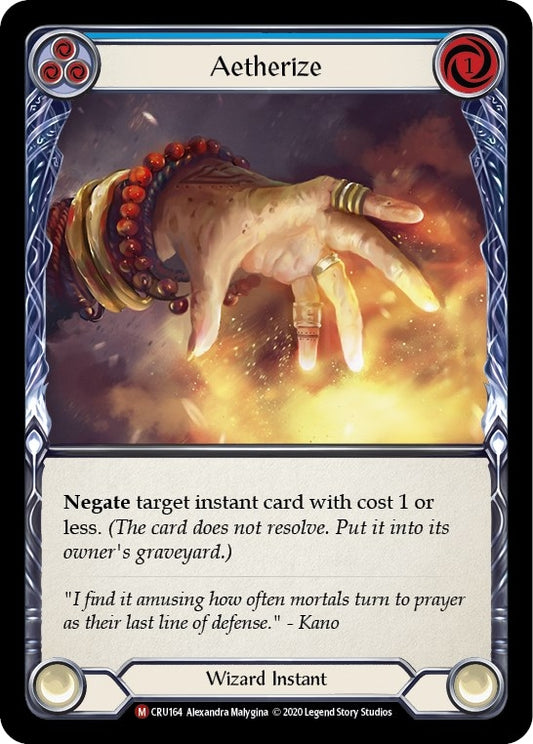 Aetherize (CRU164) (Crucible of War)