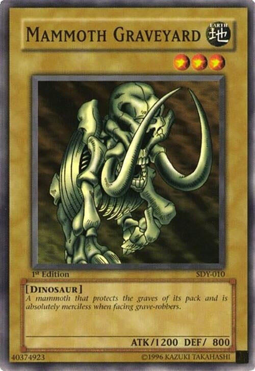 Image for Mammoth Graveyard (SDY-010) (Starter Deck: Yugi) (SDY) - YuGiOh