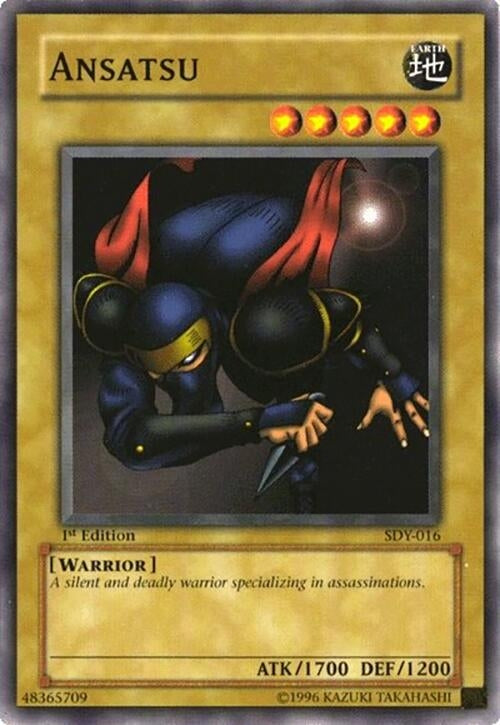 Image for Ansatsu (SDY-016) (Starter Deck: Yugi) (SDY) - YuGiOh
