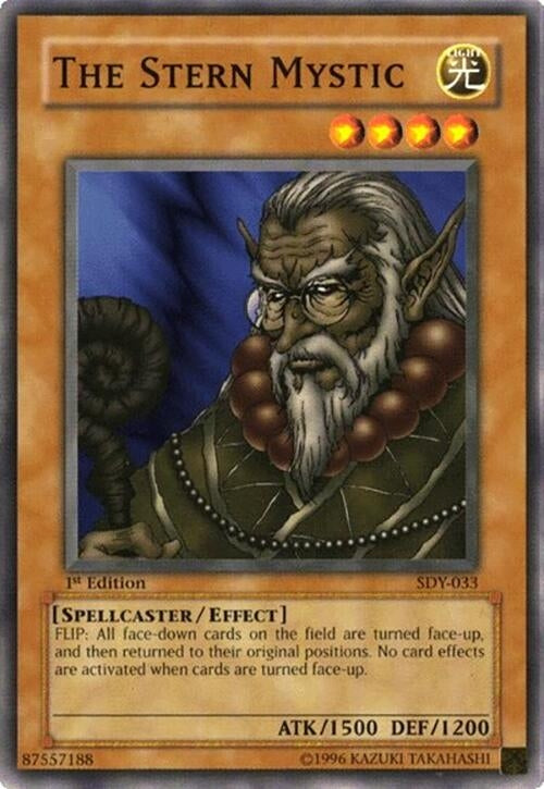 Image for The Stern Mystic (SDY-033) (Starter Deck: Yugi) (SDY) - YuGiOh