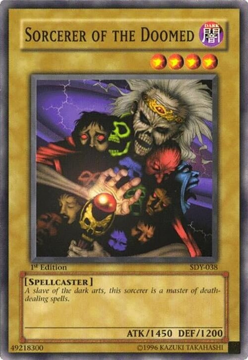 Image for Sorcerer of the Doomed (SDY-038) (Starter Deck: Yugi) (SDY) - YuGiOh