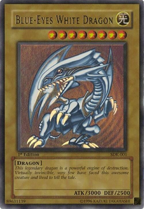 Blue-Eyes White Dragon (SDK-001) (Starter Deck: Kaiba)