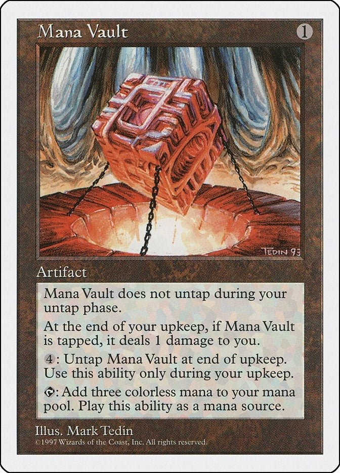 Image for Mana Vault (Fifth Edition) - Magic: The Gathering