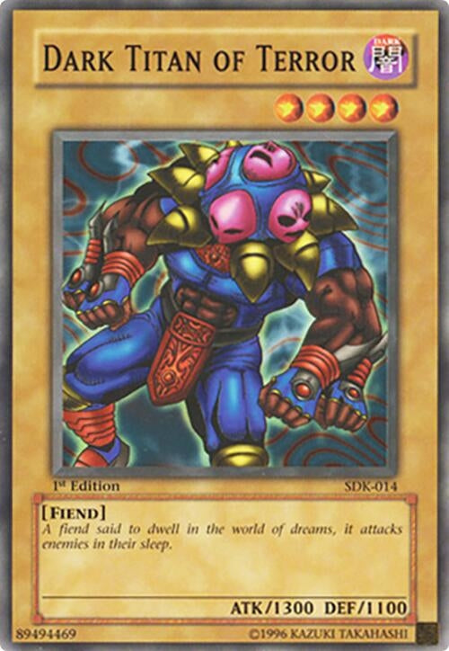 Image for Dark Titan of Terror (SDK-014) (Starter Deck: Kaiba) (SDK) - YuGiOh