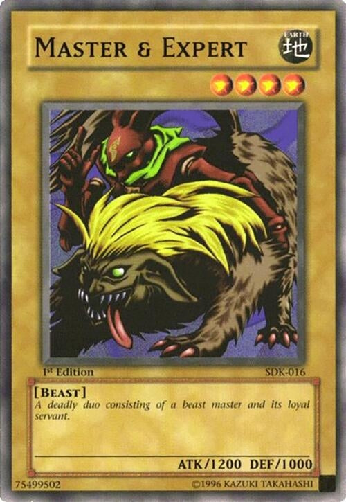 Image for Master & Expert (SDK-016) (Starter Deck: Kaiba) (SDK) - YuGiOh