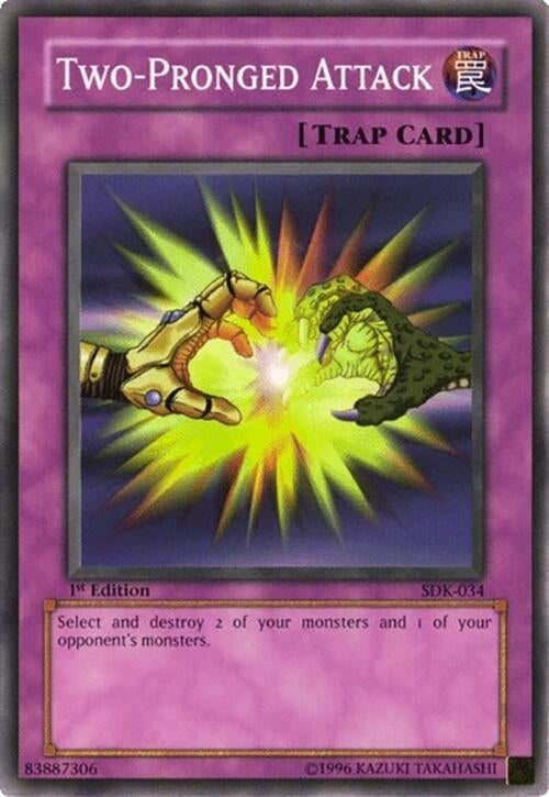 Image for Two-Pronged Attack (SDK-034) (Starter Deck: Kaiba) (SDK) - YuGiOh