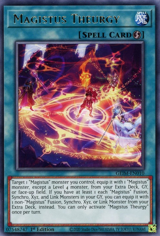 Image for Magistus Theurgy (GEIM-EN010) (Genesis Impact) - YuGiOh
