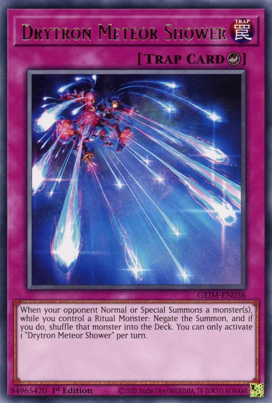 Image for Drytron Meteor Shower (GEIM-EN036) (Genesis Impact) - YuGiOh