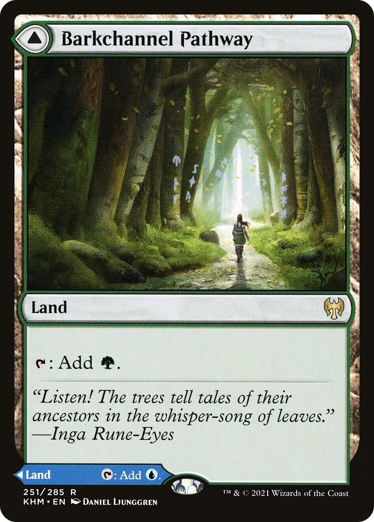 Image for Barkchannel Pathway (251) (Kaldheim) - Magic: The Gathering