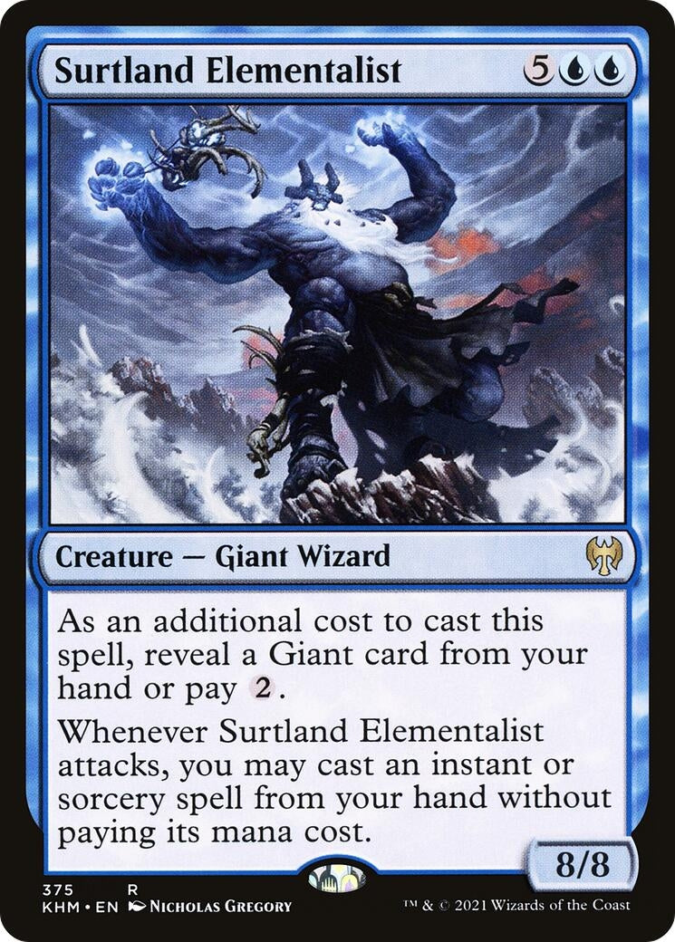 Image for Surtland Elementalist (375) (Kaldheim) - Magic: The Gathering