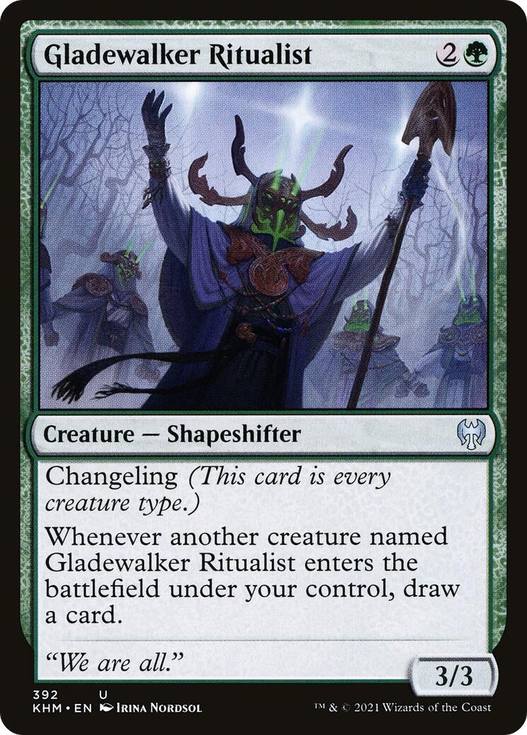 Gladewalker Ritualist (392) (Kaldheim)